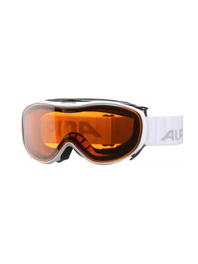 Damen Ski Brille Alpina Challenge Weiß online mieten Österreich, Woman Ski Goggles Alpina Challenge white online rental Austria