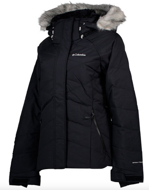 Black ski jacket for rent