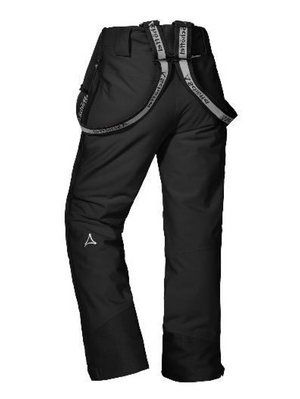 Children's Ski Pants Schoeffel STRETCH PANTS K  in black, back, ski clothes rental Online Austria